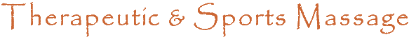 Therapeutic and Sports Massage