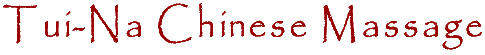 Tui-Na Chinese Massage